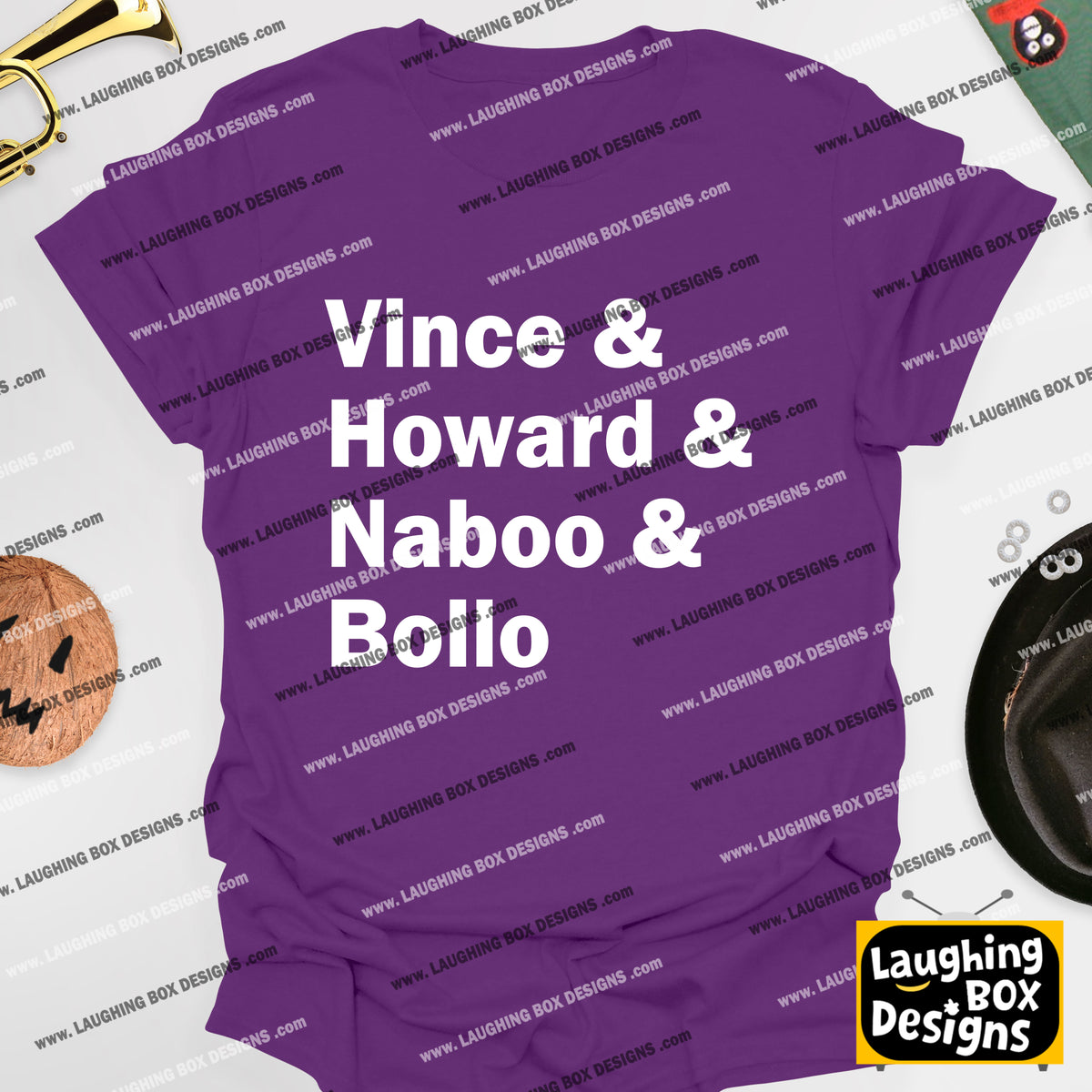 VINCE & HOWARD & NABOO & BOLLO - The Mighty Boosh T-Shirt