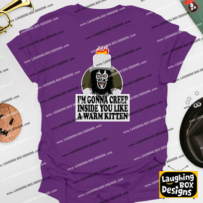 THE SPIRIT OF JAZZ , Gonna Creep Inside You Like a Warn Kitten, The Mighty Boosh T-Shirt
