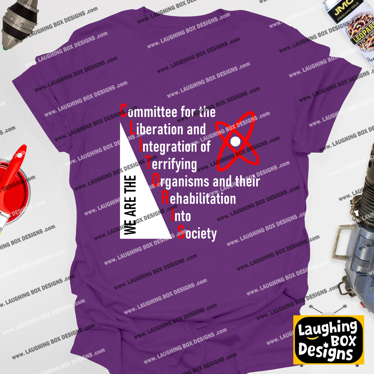 WE ARE C.L.I.T.O.R.I.S RIMMER PEACE GROUP - Red Dwarf T-Shirt