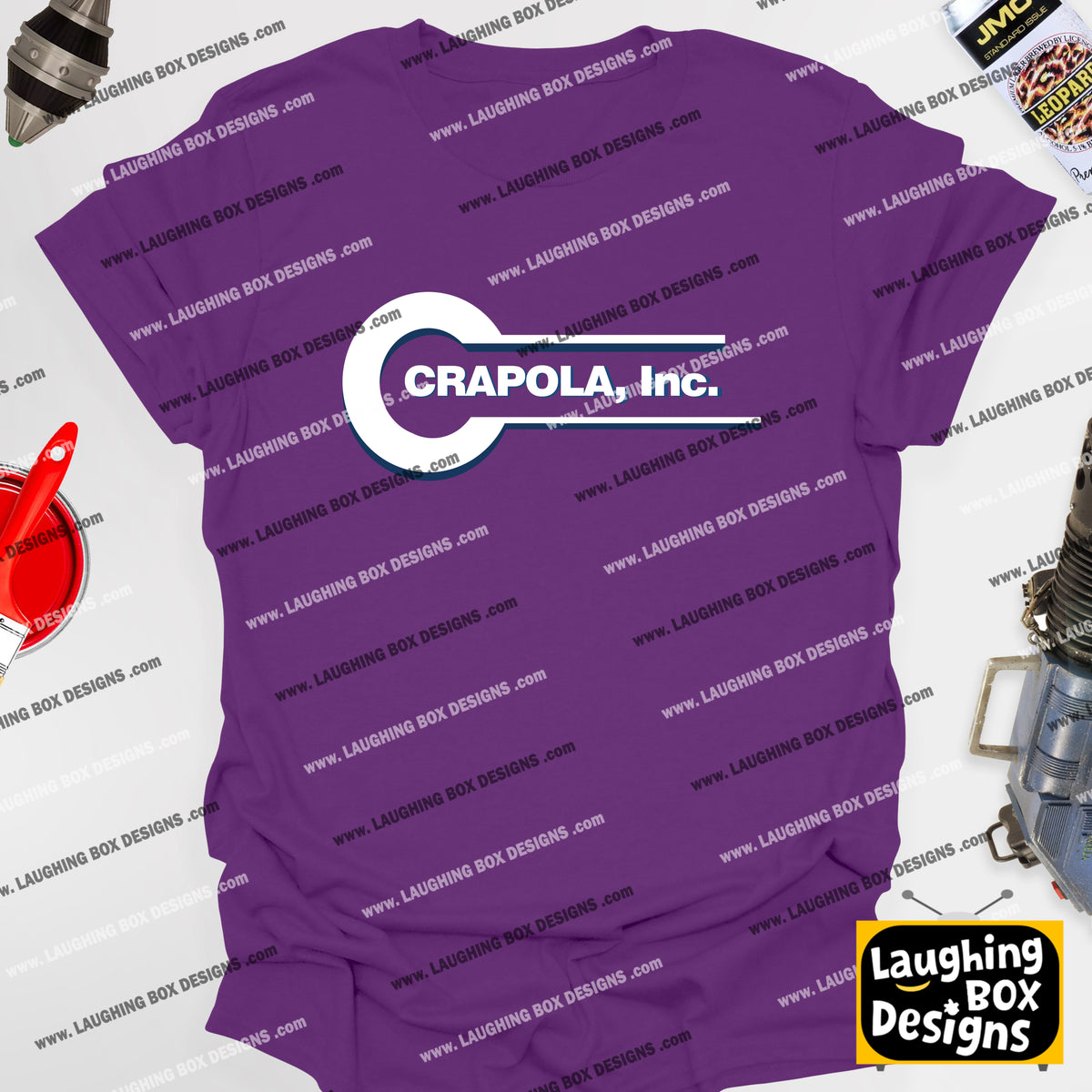 CRAPOLA INC Logo - Red Dwarf T-Shirt