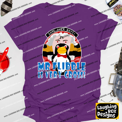 MR FLIBBLE IS VERY CROSS / Quarantined Rimmer - Red Dwarf T-Shirt