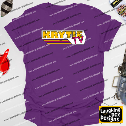 KRYTIE TV - Kryten Prison Televison - Red Dwarf T-Shirt
