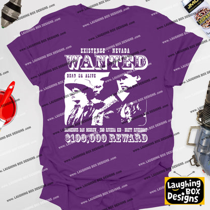GUNMEN OF THE APOCALYPSE / Wanted Poster - Red Dwarf T-Shirt