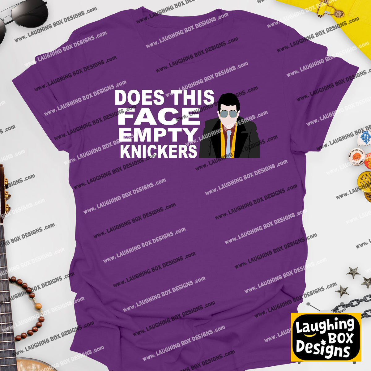DOES THIS FACE EMPTY KNICKERS? / Mike - The Young Ones T-Shirt