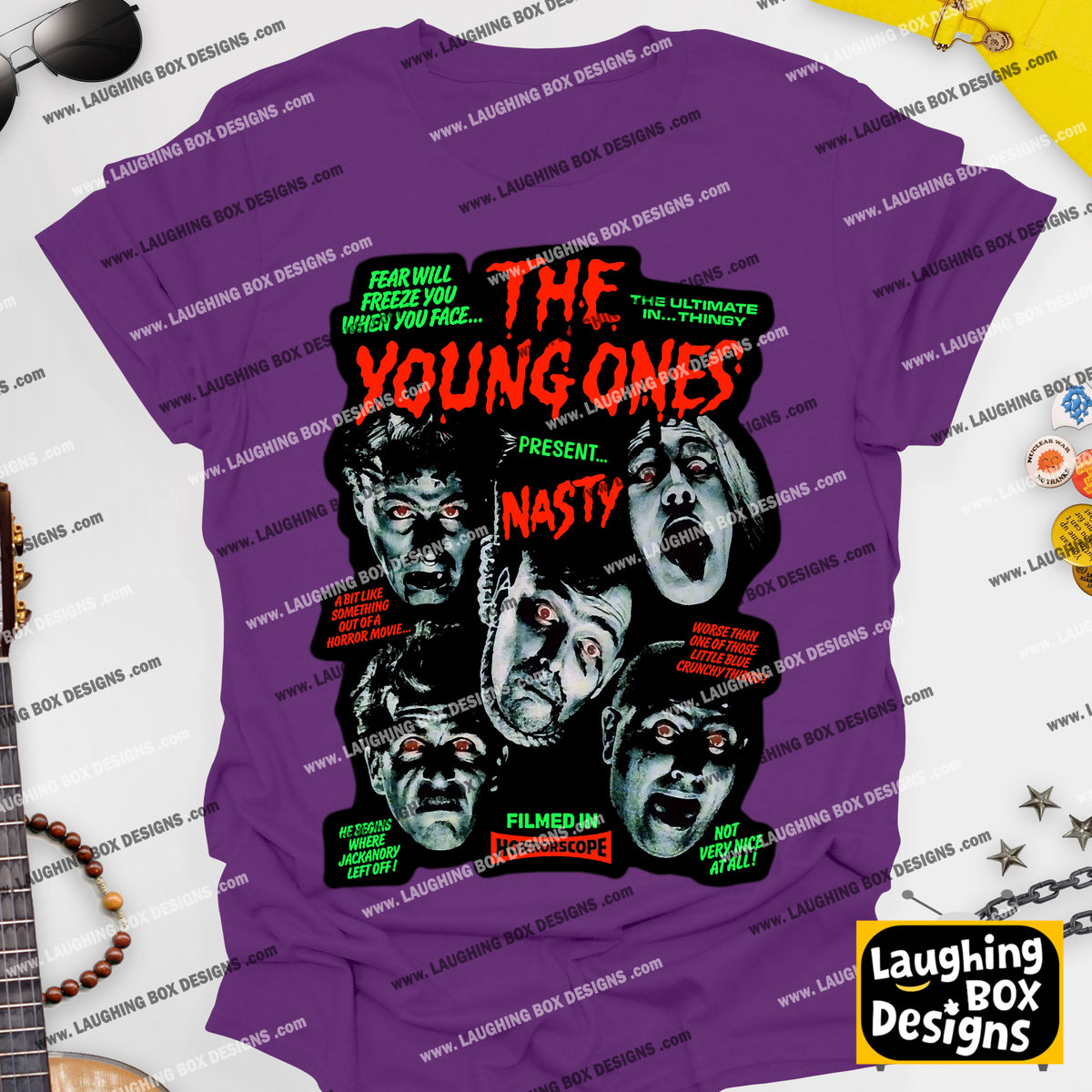 NASTY / HORRORSCOPE / Halloween - The Young Ones T-Shirt