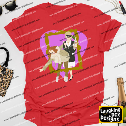 EDINA AND PATSY FABULOUS DARLING!  - Absolutely Fabulous T-Shirt