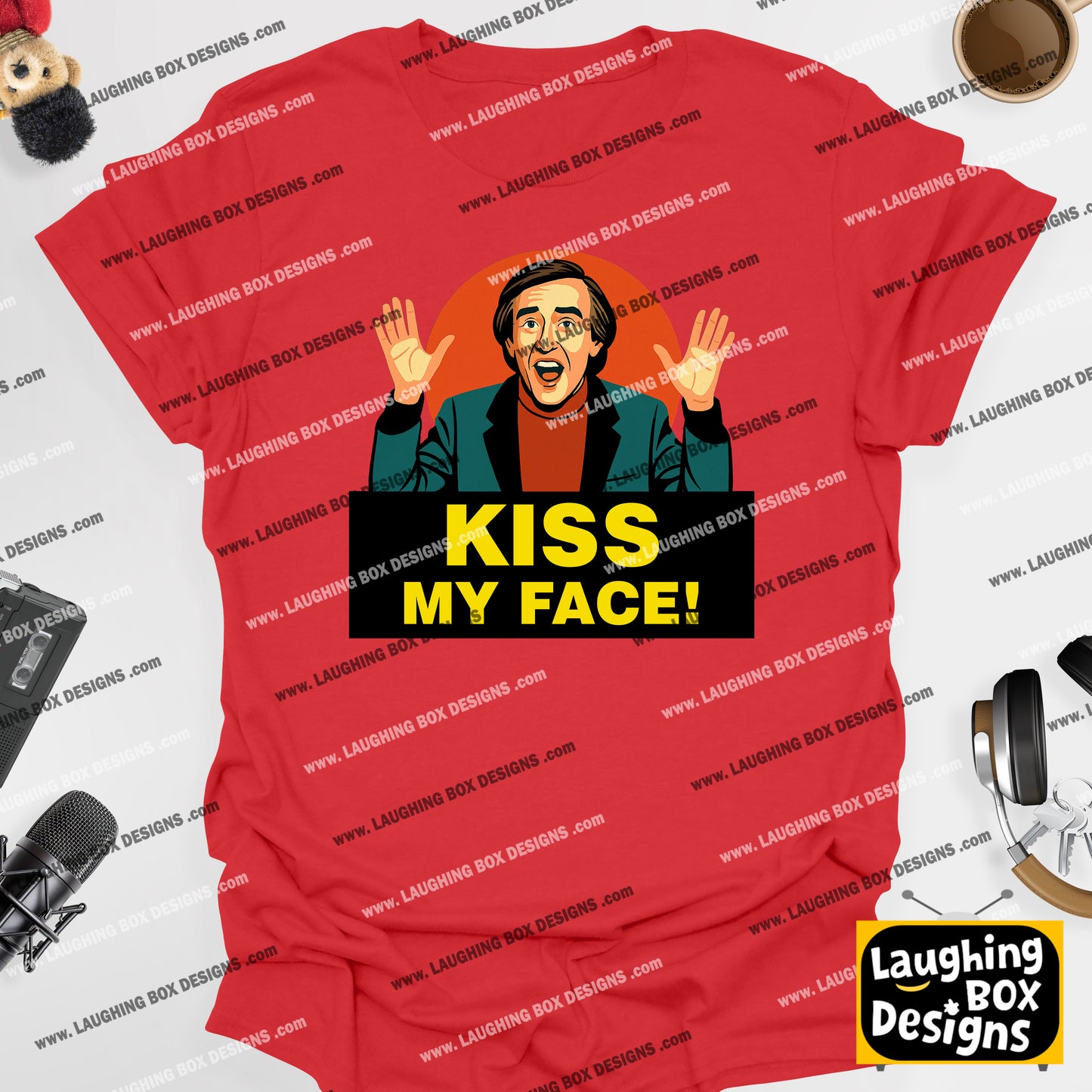 Kiss My Face! - Alan Partridge T-Shirt