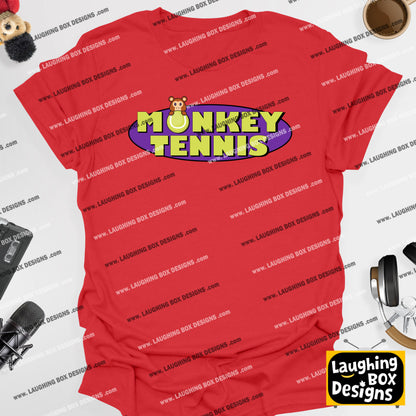 Monkey Tennis - Partridge Television- Alan Partridge T-Shirt
