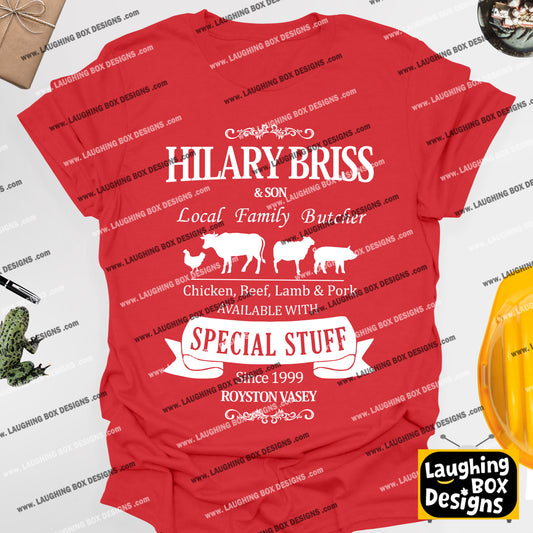 HILARY BRISS BUTCHER'S SHOP / Special Stuff - League Of Gentlemen T-Shirt