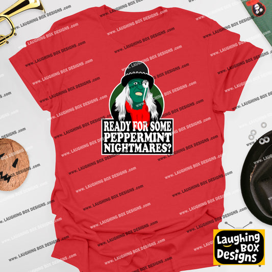 THE HITCHER / Peppermint Nightmares - The Mighty Boosh Tshirt