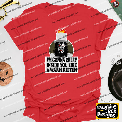 THE SPIRIT OF JAZZ , Gonna Creep Inside You Like a Warn Kitten, The Mighty Boosh T-Shirt