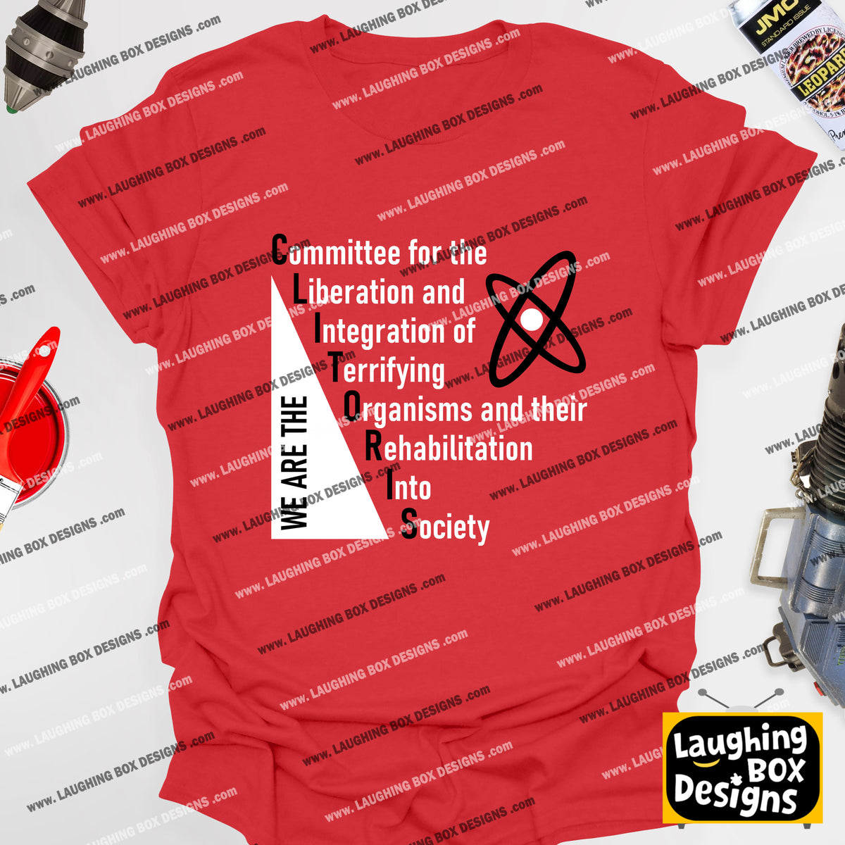 WE ARE C.L.I.T.O.R.I.S RIMMER PEACE GROUP - Red Dwarf T-Shirt