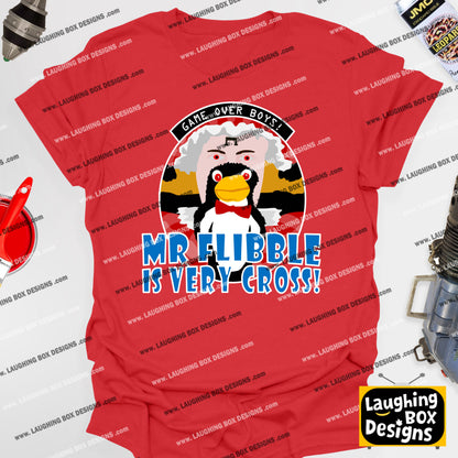 MR FLIBBLE IS VERY CROSS / Quarantined Rimmer - Red Dwarf T-Shirt
