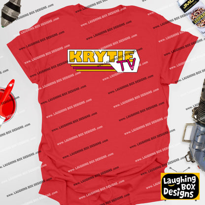 KRYTIE TV - Kryten Prison Televison - Red Dwarf T-Shirt