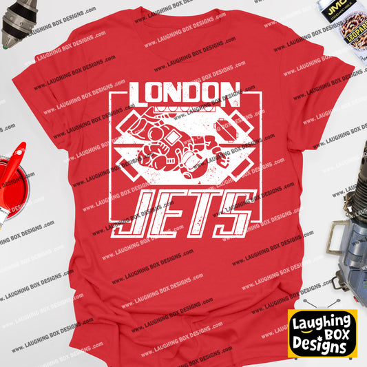 LONDON JETS / Zero Gravity Football - Red Dwarf T-Shirt