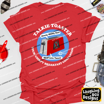 TALKIE TOASTER / Your Chirpy Breakfast Companion - Red Dwarf T-Shirt