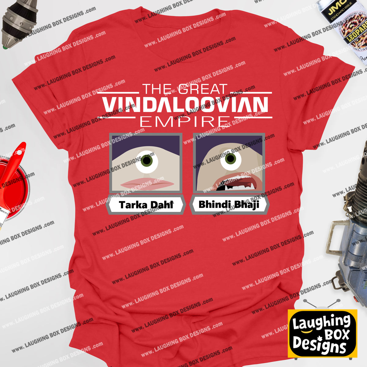 THE GREAT VINDALOOVIAN EMPIRE - Red Dwarf T-Shirt