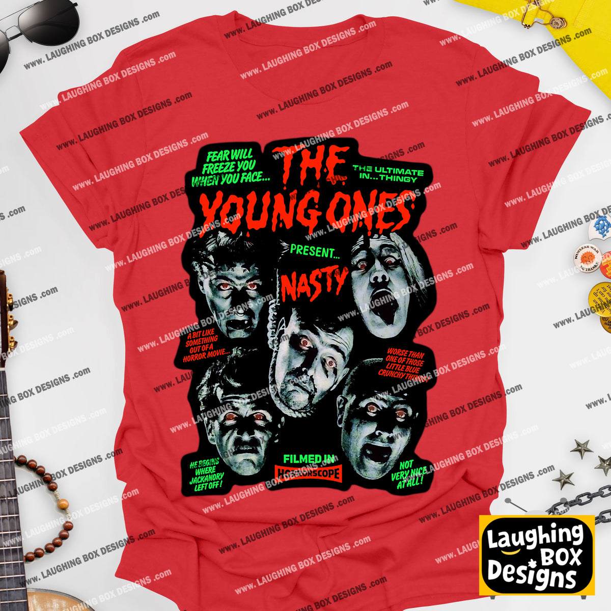 NASTY / HORRORSCOPE / Halloween - The Young Ones T-Shirt