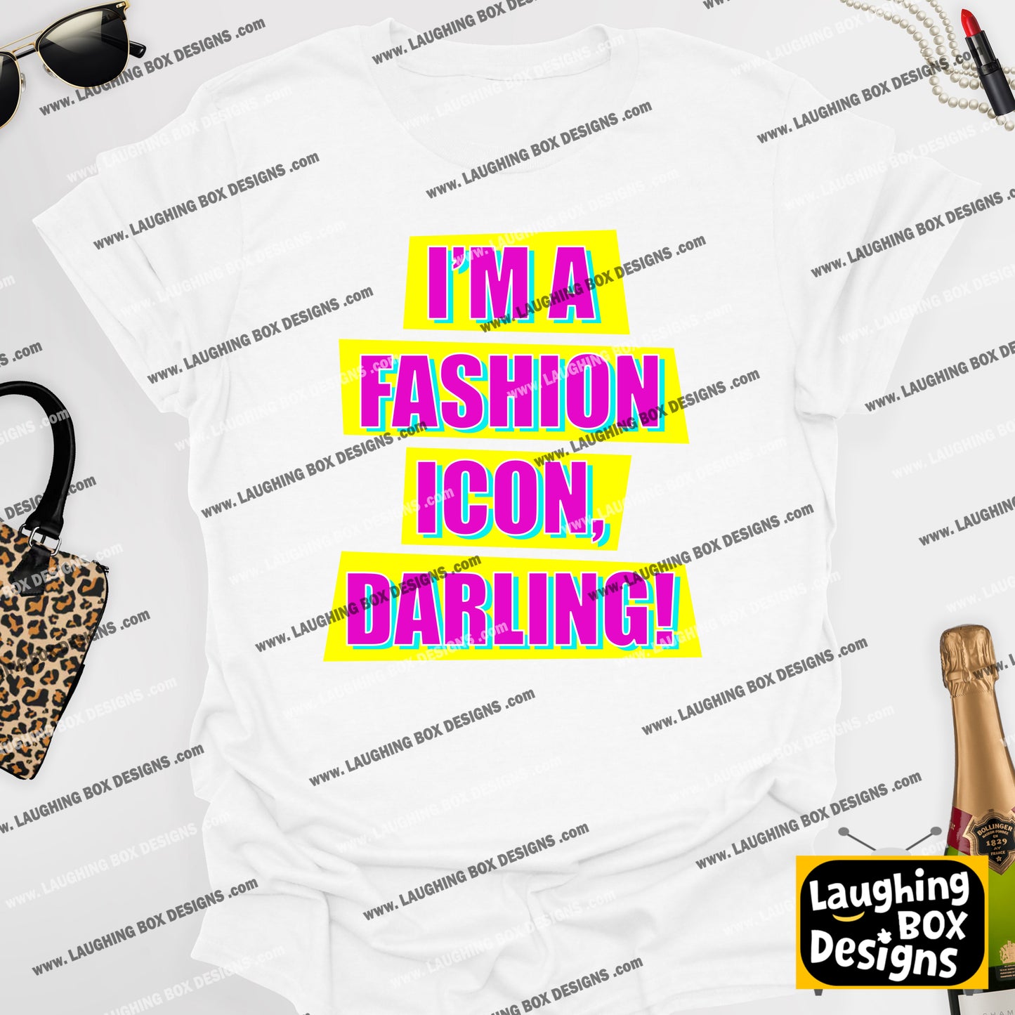I'M A FASHION ICON, DARLING! - Absolutely Fabulous T-Shirt
