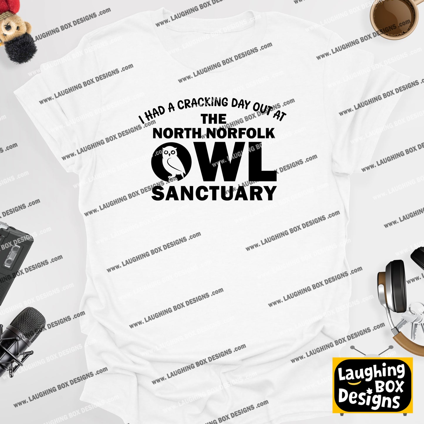 North Norfolk Owl Sanctuary- Alan Partridge T-Shirt