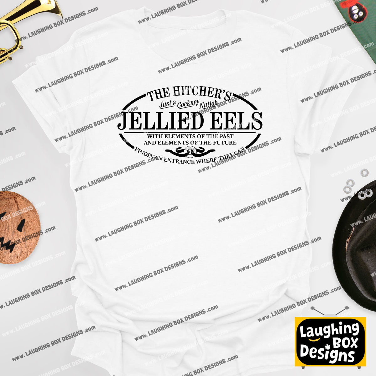THE HITCHER'S JELLIED EELS - The Mighty Boosh T-Shirt