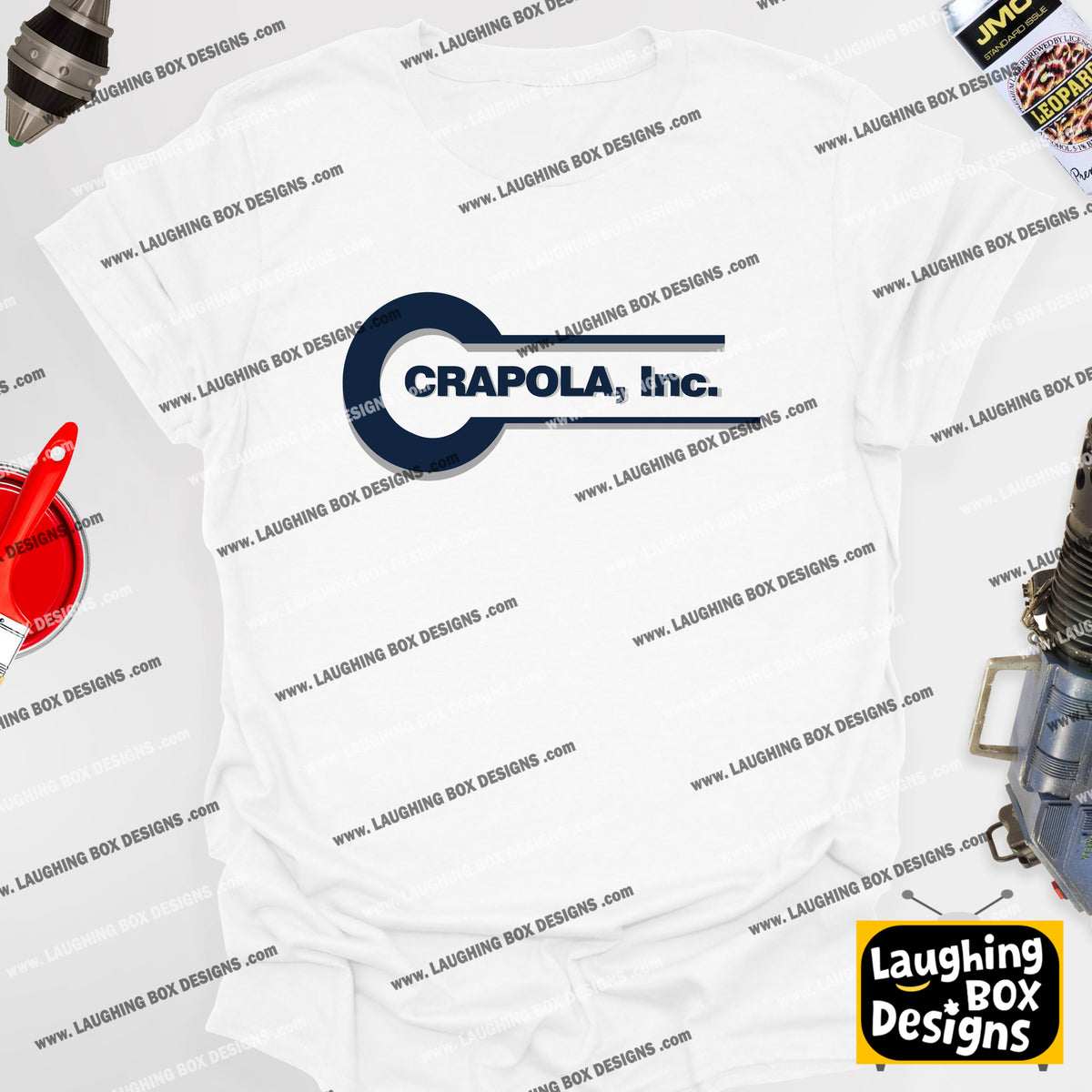 CRAPOLA INC Logo - Red Dwarf T-Shirt