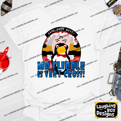 MR FLIBBLE IS VERY CROSS / Quarantined Rimmer - Red Dwarf T-Shirt