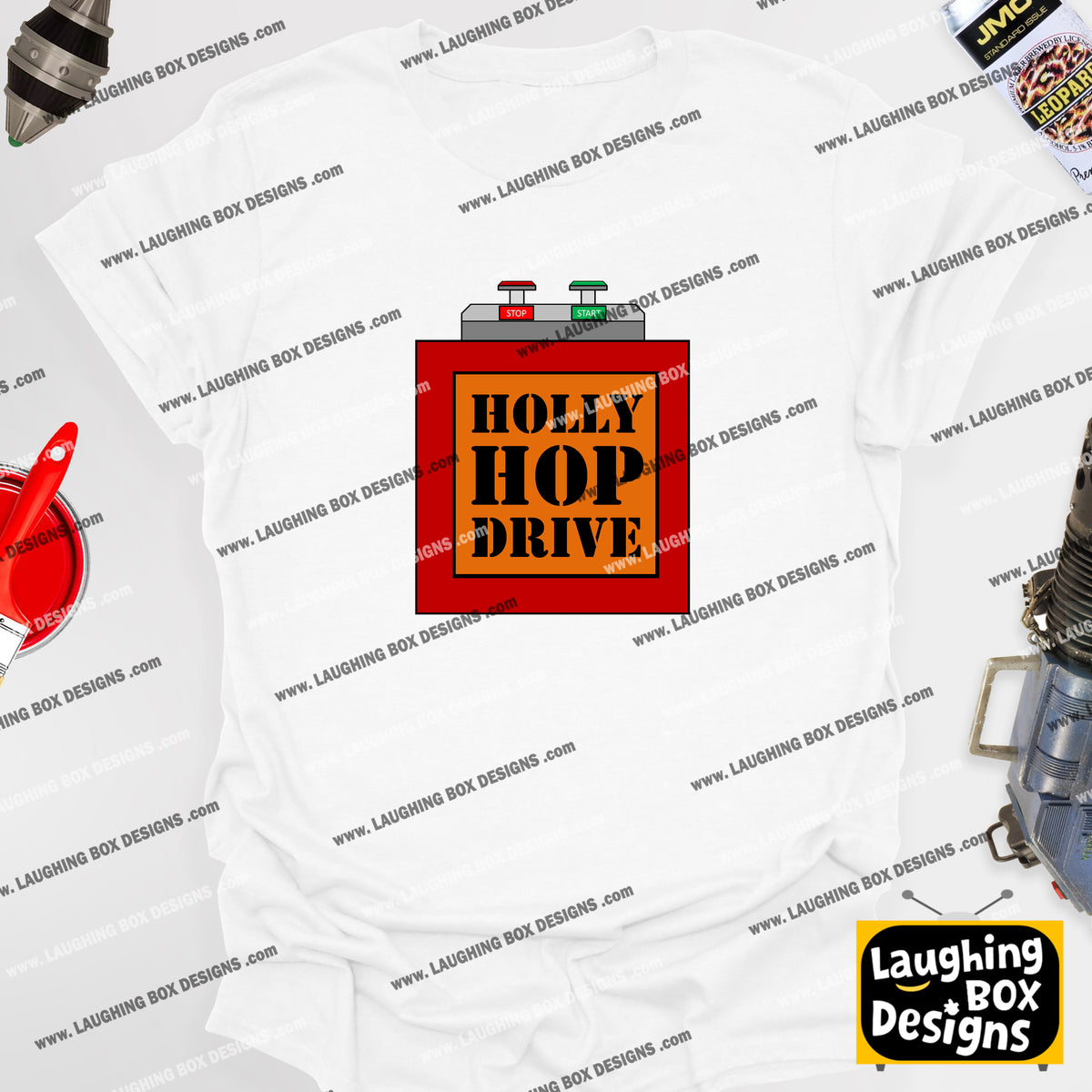 HOLLY HOP DRIVE - Red Dwarf T-Shirt