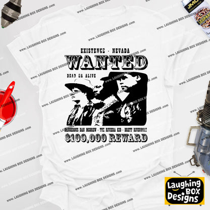 GUNMEN OF THE APOCALYPSE / Wanted Poster - Red Dwarf T-Shirt