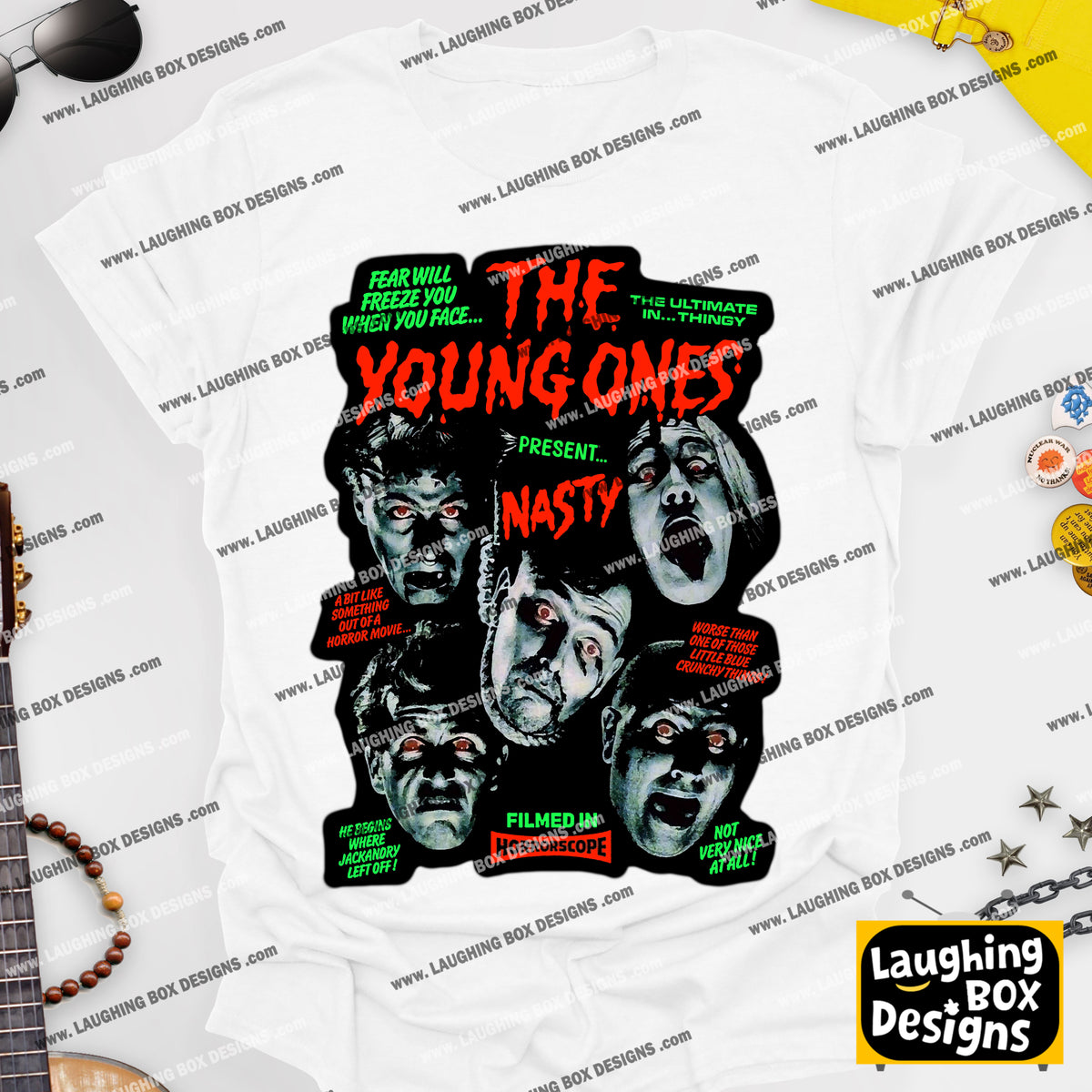 NASTY / HORRORSCOPE / Halloween - The Young Ones T-Shirt