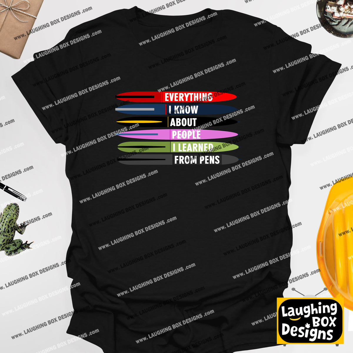 EVERYTHING I KNOW ABOUT PEOPLE I LEARNED FROM PENS - League Of Gentlemen T-Shirt