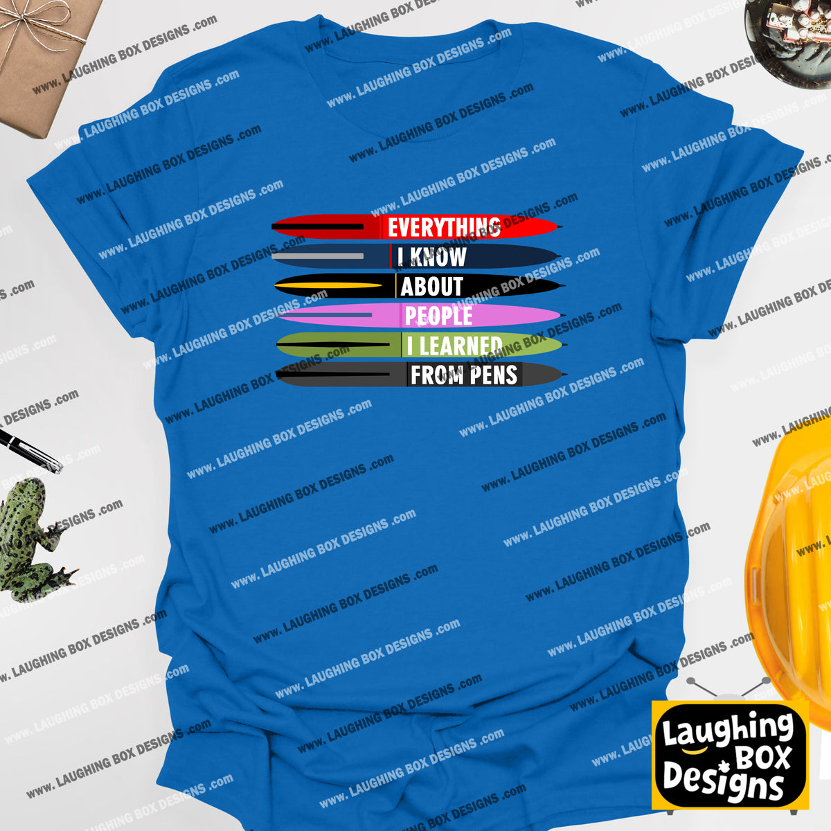 EVERYTHING I KNOW ABOUT PEOPLE I LEARNED FROM PENS - League Of Gentlemen T-Shirt