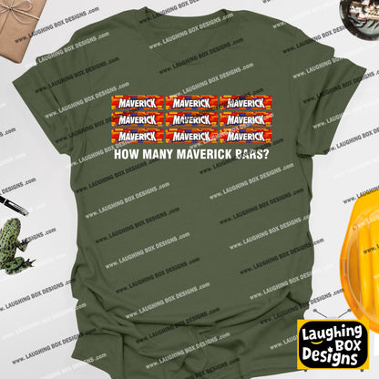 HOW MANY MAVERICK BARS - League Of Gentlemen T-Shirt