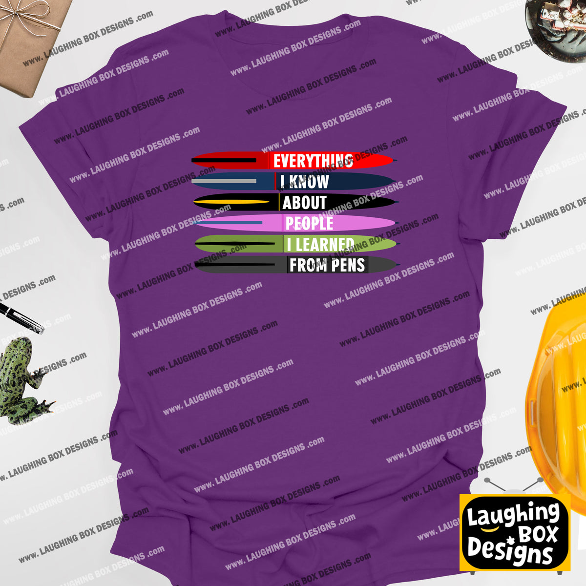 EVERYTHING I KNOW ABOUT PEOPLE I LEARNED FROM PENS - League Of Gentlemen T-Shirt