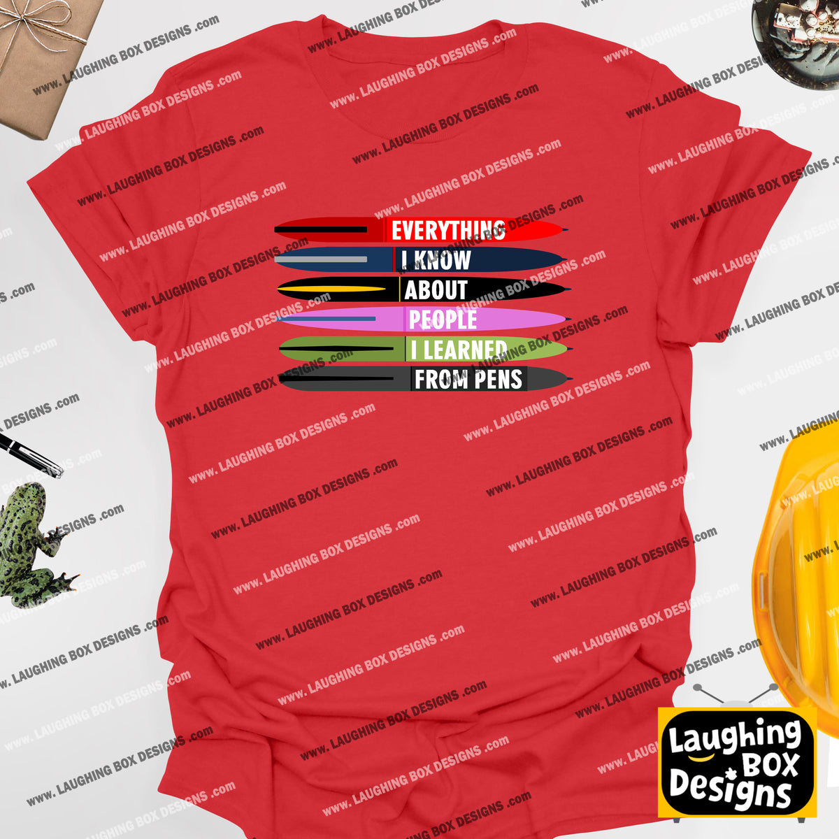 EVERYTHING I KNOW ABOUT PEOPLE I LEARNED FROM PENS - League Of Gentlemen T-Shirt
